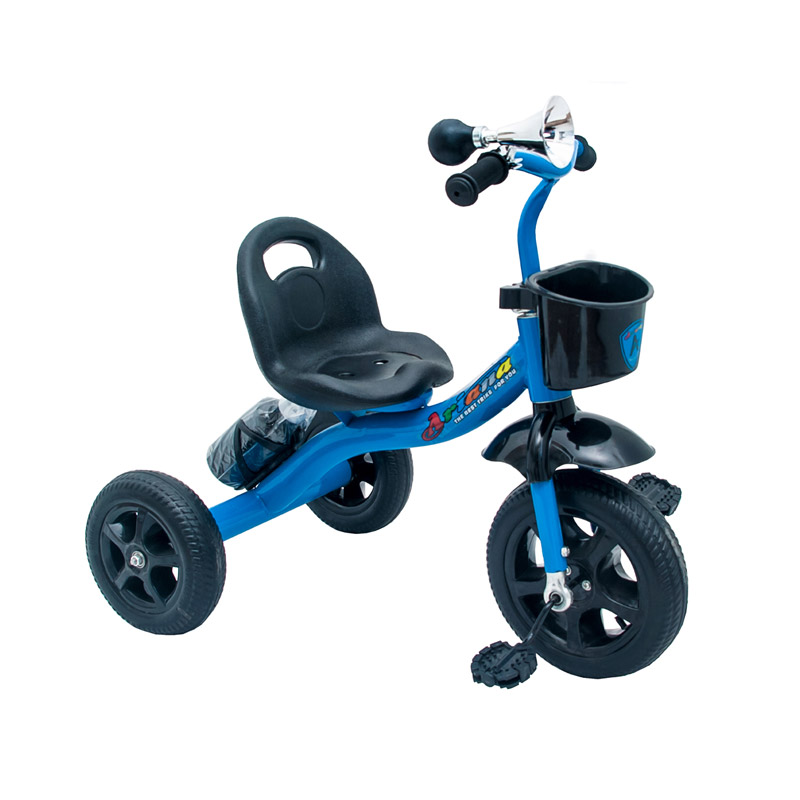 Bicycle for children 3-wheeled with a bottle