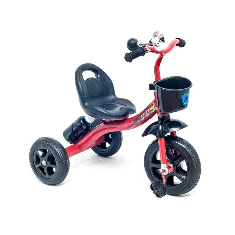 Bicycle for children 3-wheeled with a bottle