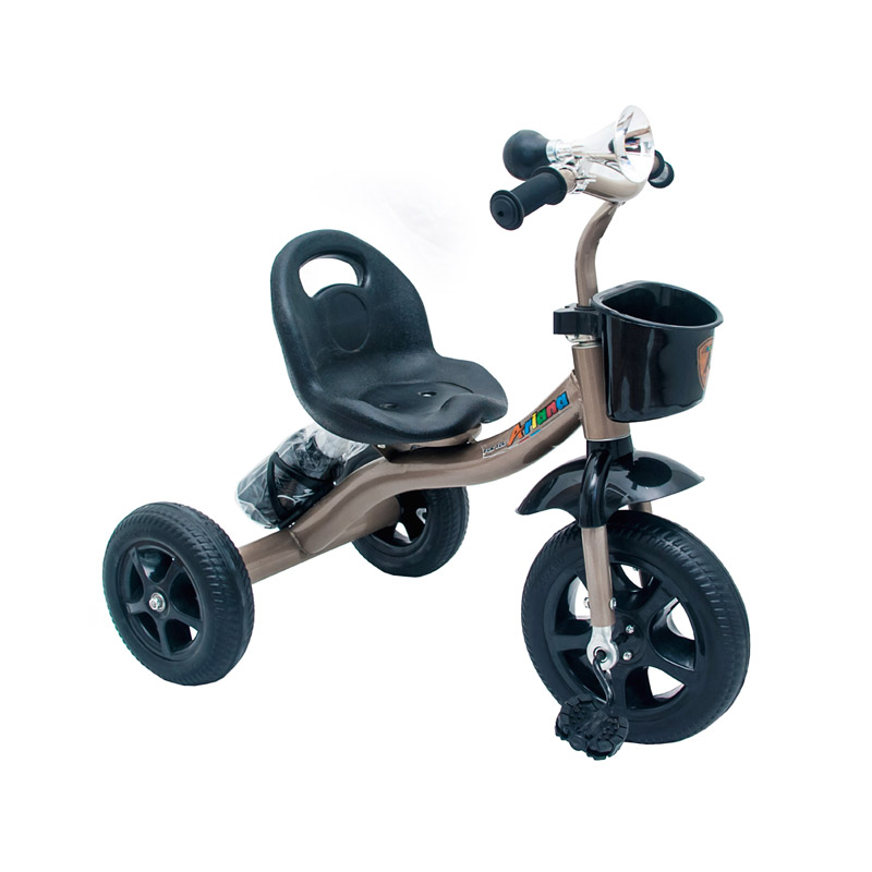 Bicycle for children 3-wheeled with a bottle