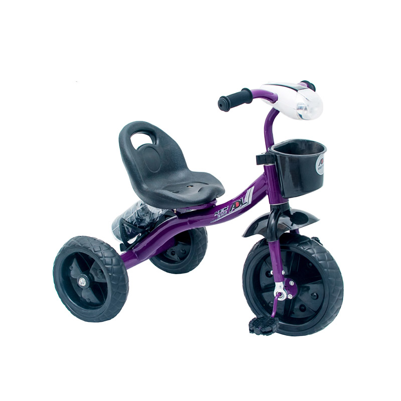 Bicycle for children 3-wheeled with a bottle